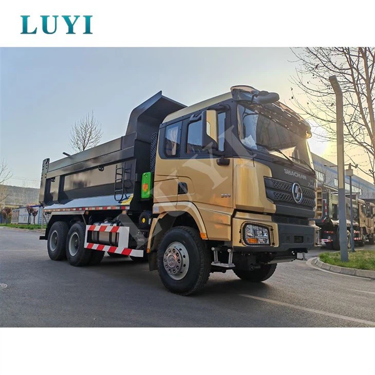 Tovornjaki prekucniki Shacman X3000 6x4 z 10 kolesi z volanom na desni strani