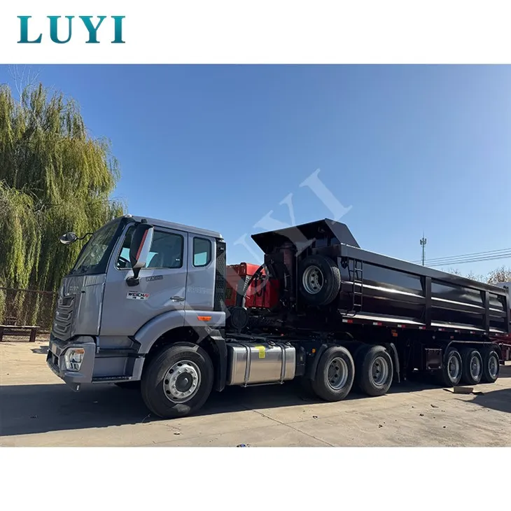 3-osni U-hidravlični zadnji-prekladni polpriklopnik