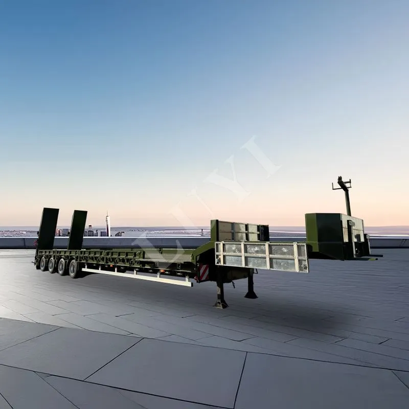 4-osni 60-tonski nizki polpriklopnik Gooseneck