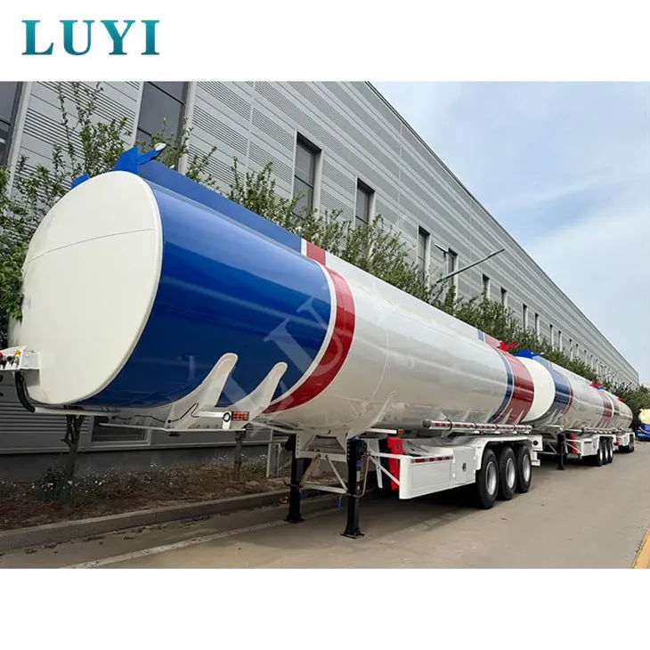 Popolnoma nova 3-osna 45.000-litrska 3-prekatna prikolica za tovornjak s cisterno za olje