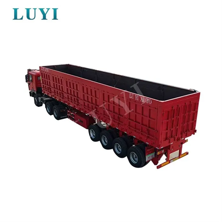 Prilagojena stranska razkladalna polprikolica Neposredno