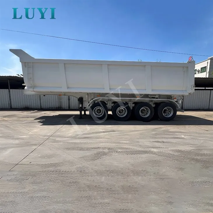 Four Axle Heavy Load Rear Tipper factory Four Axle Heavy Load Rear Tipper factory