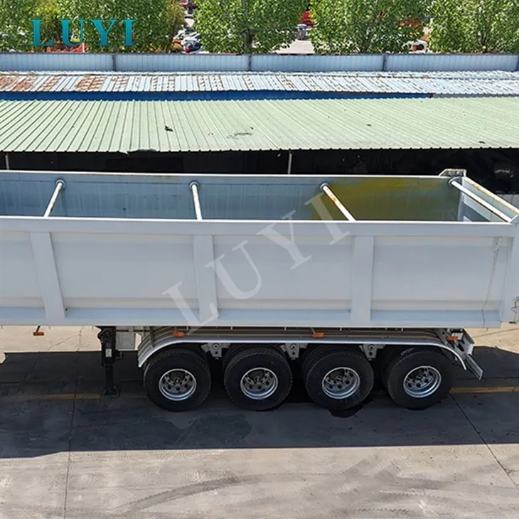 Four Axle Heavy Load Rear Tipper factory Four Axle Heavy Load Rear Tipper factory