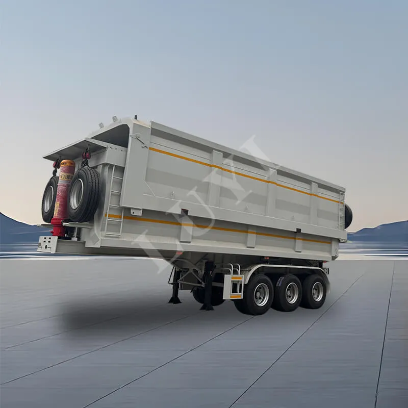 Tri - osi 60 - 80 ton zadaj - prekuc